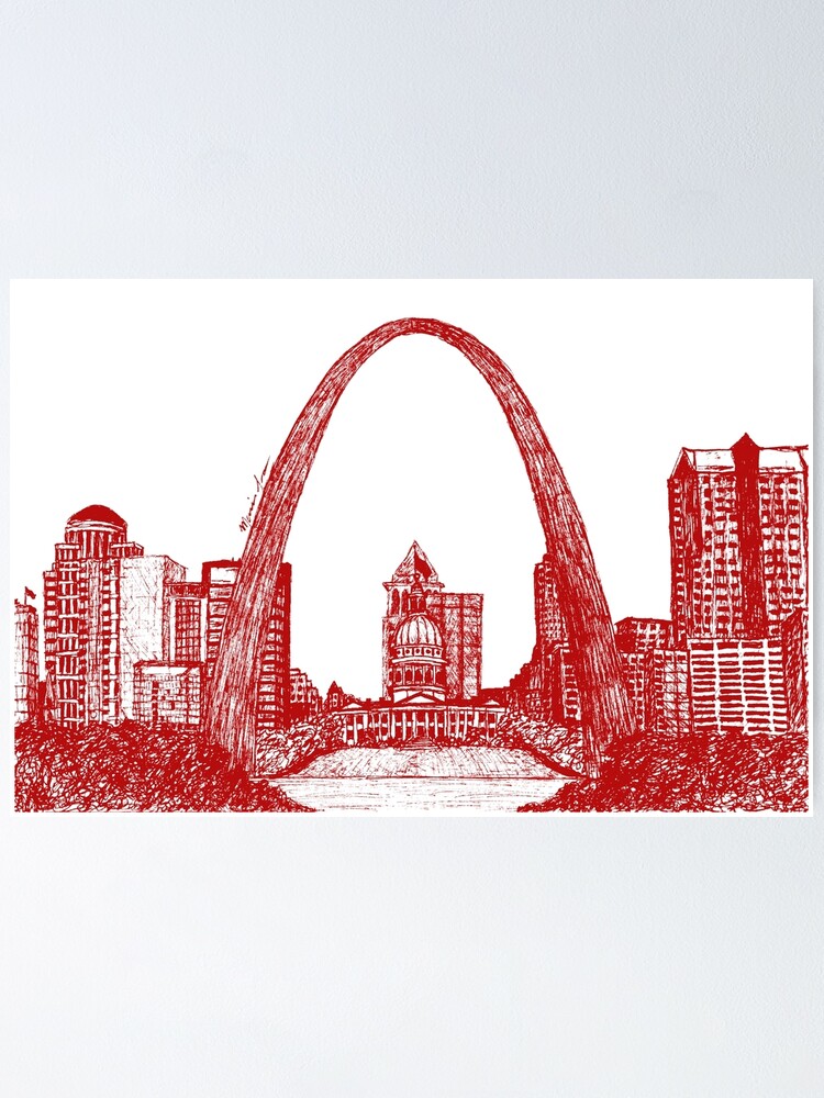 St. Louis Sports Poster for Sale by designsbydif