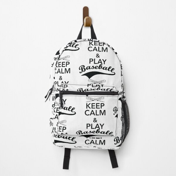 Item preview, Keep Calm And Play Baseball, With Baseball Bat designed and sold by 4AllTimes.