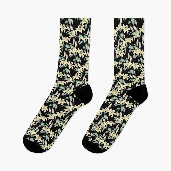 Item preview, White Lily Floral Pattern Flower Garden Plant Blossom Gardening Lovers designed and sold by TopTeeShop.