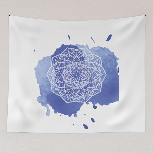 Item preview, Mandala Blue White designed and sold by kyds.