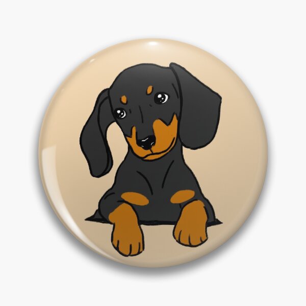 Item preview, Dachshund Puppy in Your Pocket Cream Beige designed and sold by Reiyankhairina.