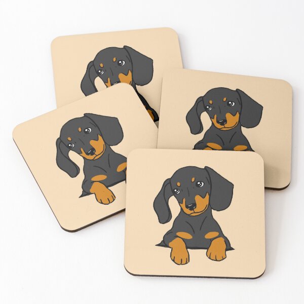 Item preview, Dachshund Puppy in Your Pocket Cream Beige designed and sold by Reiyankhairina.