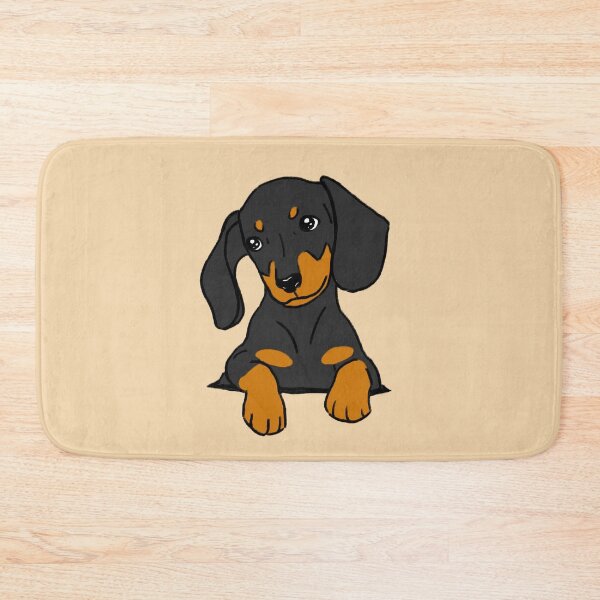 Item preview, Dachshund Puppy in Your Pocket Cream Beige designed and sold by Reiyankhairina.