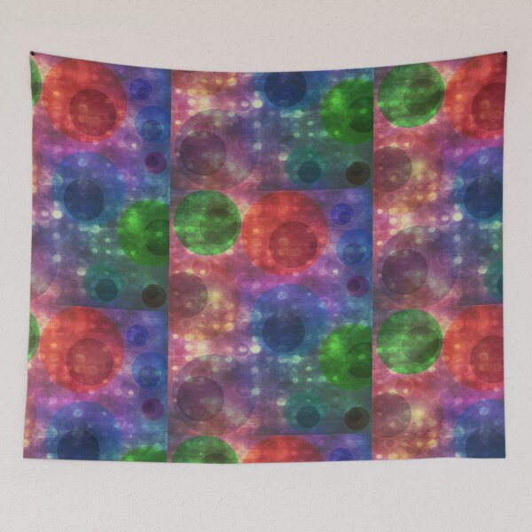 Item preview, Colorful and Vibrant Abstract Circle Pattern designed and sold by ibadishi.