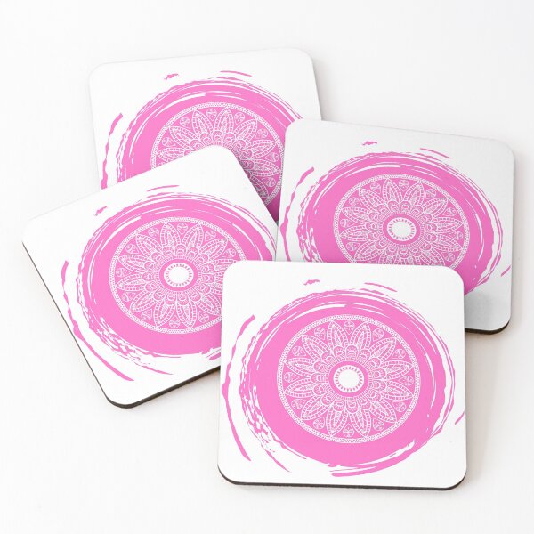 Item preview,  Mandala Pink White designed and sold by kyds.