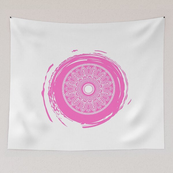 Item preview,  Mandala Pink White designed and sold by kyds.