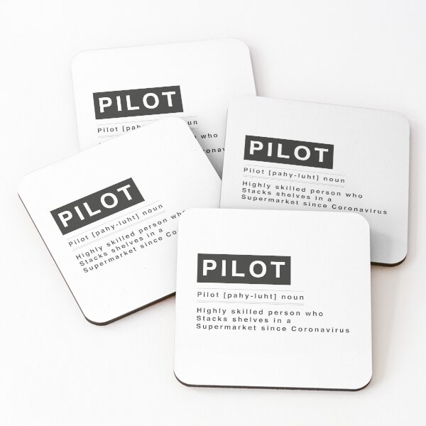 Item preview, Pilot {pahy-luht] noun designed and sold by urbanbuzzz.