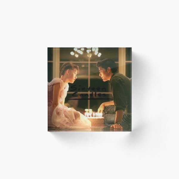 Sixteen Candles Acrylic Block