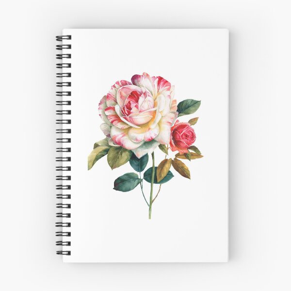 Item preview, pink and red roses, Flower Watercolor painting Floral design Oil painting, watercolor flowers designed and sold by Halalolo.