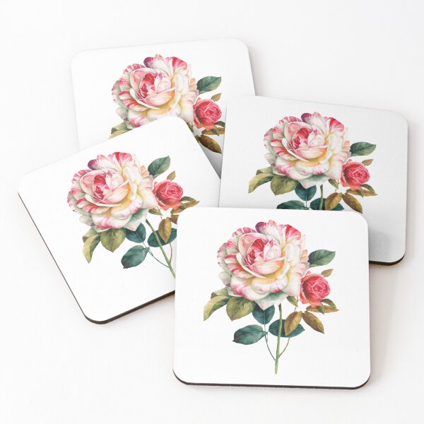 Item preview, pink and red roses, Flower Watercolor painting Floral design Oil painting, watercolor flowers designed and sold by Halalolo.