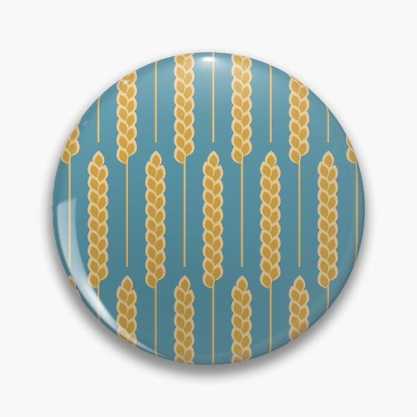 Item preview, Wheat cereal blue pattern designed and sold by EngineerGoC.