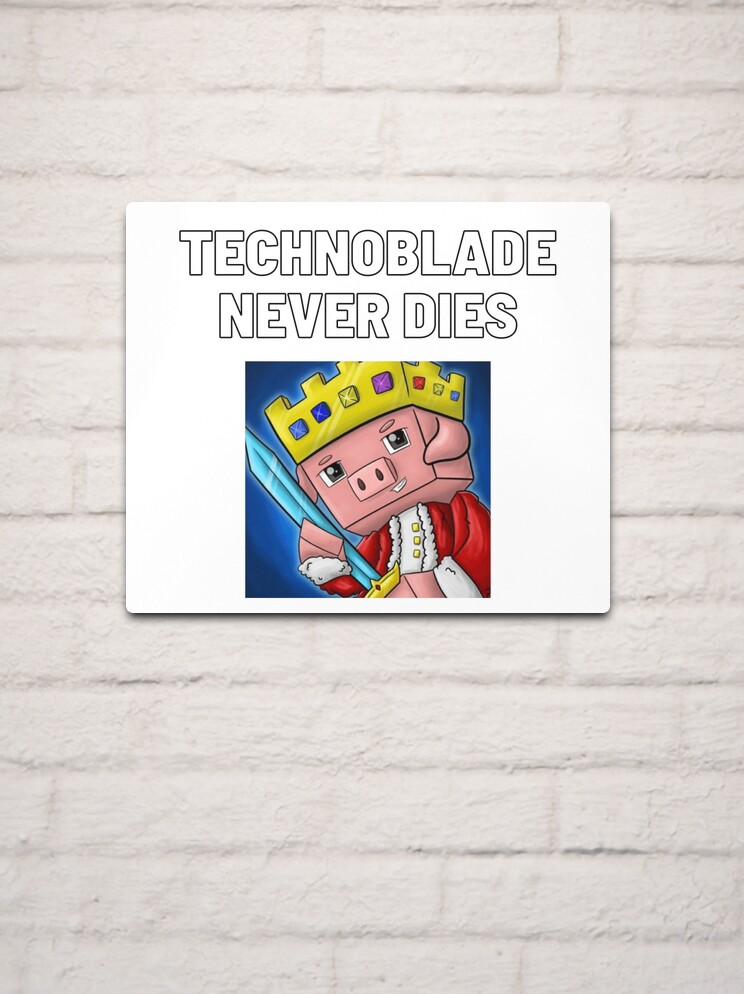 Technoblade - Technoblade Never Dies Poster for Sale by summerkeovong
