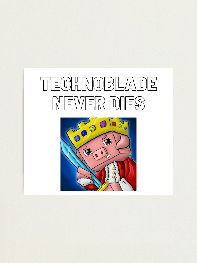 Technoblade - Technoblade Never Dies Poster for Sale by summerkeovong