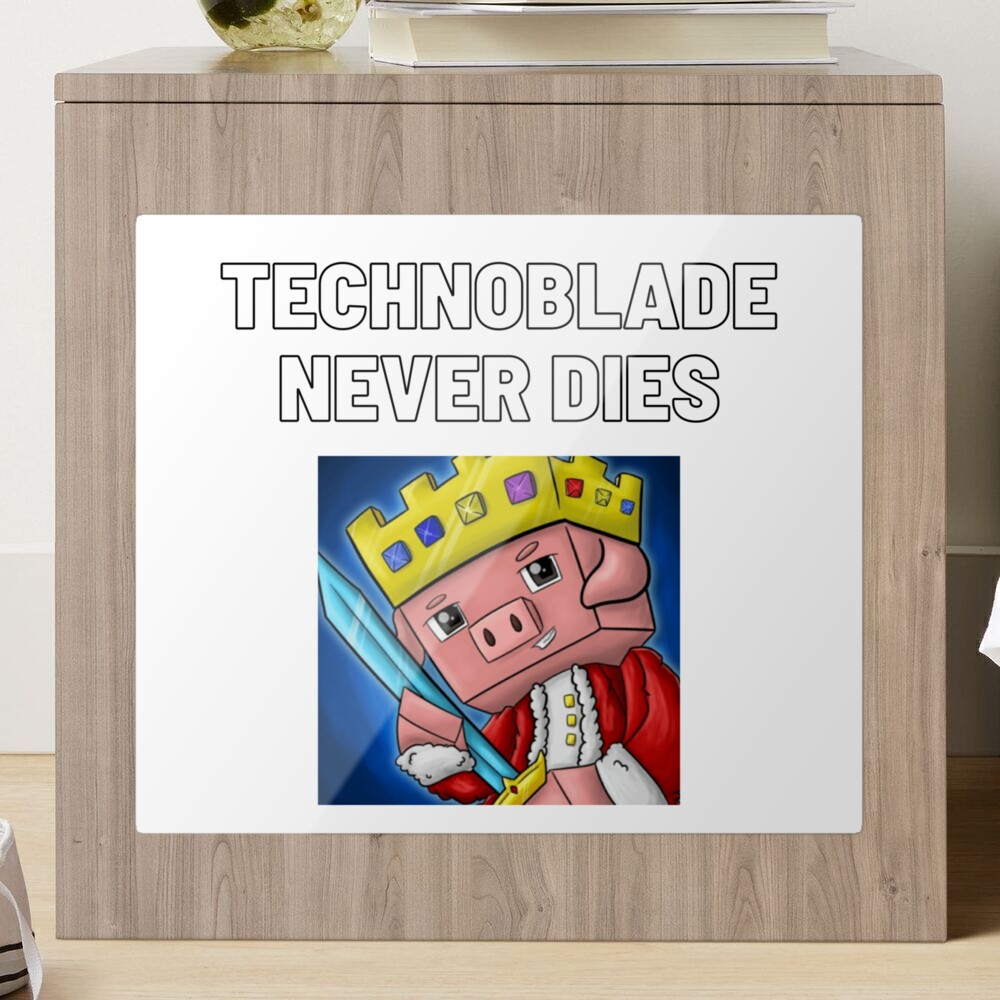 Technoblade - Technoblade Never Dies Art Board Print for Sale by  summerkeovong