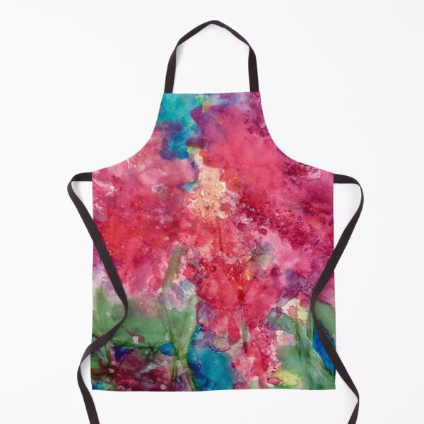 Item preview, Valerian Floral: Vibrant Abstraction Watercolour Painting. designed and sold by Angela Haig-Harrison.