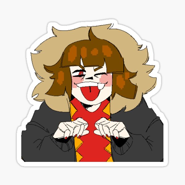 Storyshift Chara Stickers Redbubble - roblox storyshift chara decal