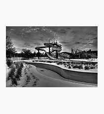 Winter Water Park Photographic Print