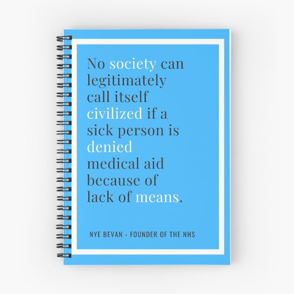 Item preview, NHS Quote Nye Bevan  designed and sold by MaiaQ1998.