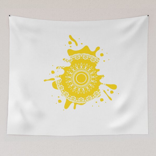Item preview, Mandala Yellowe  White designed and sold by kyds.