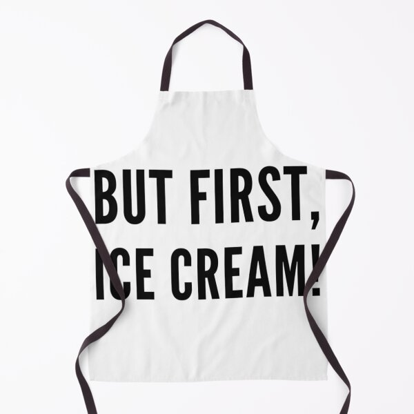 Item preview, But first, ice cream! designed and sold by malkhteb.