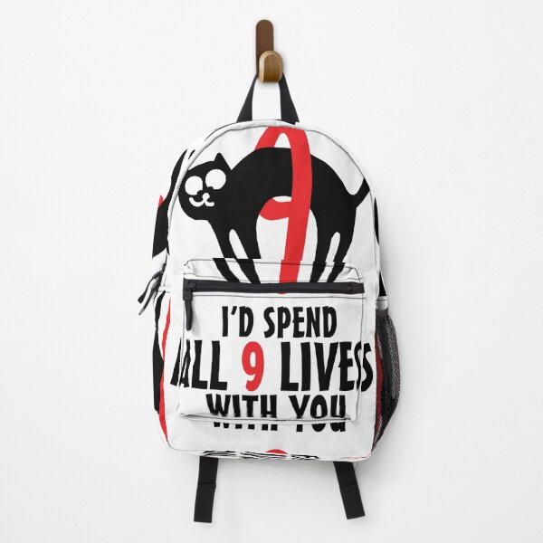 Item preview, I'd Spend All 9 Lives With You designed and sold by KewaleeTee.