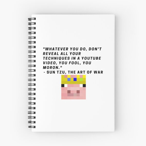 Item preview, Technoblade - Sun Tzu Quote designed and sold by summerkeovong.
