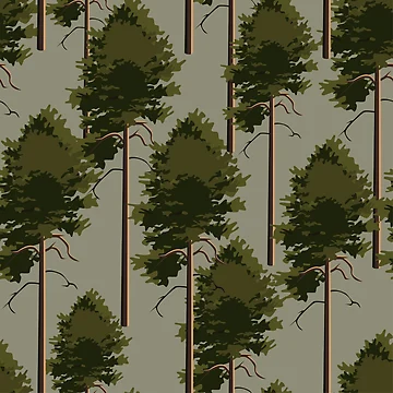 Artwork thumbnail, Pinetree forest pattern by EngineerGoC