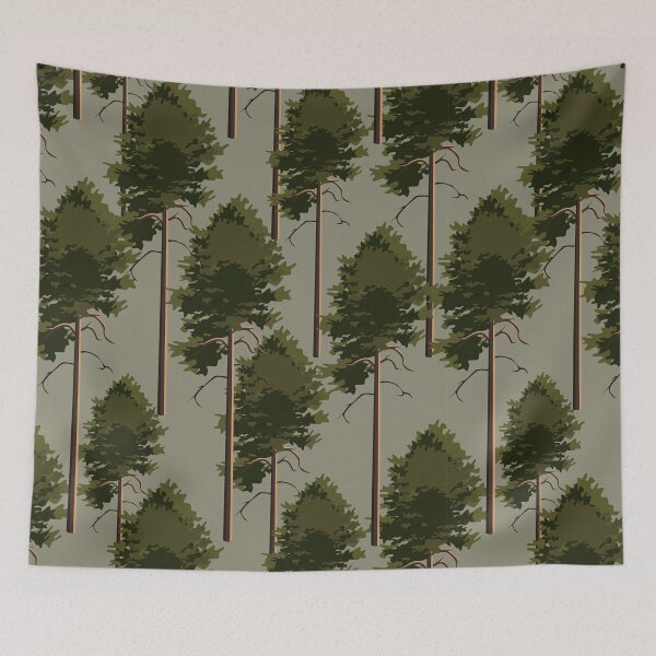 Item preview, Pinetree forest pattern designed and sold by EngineerGoC.