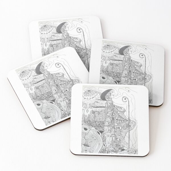 Item preview, Man facing up designed and sold by AirRootsArt.
