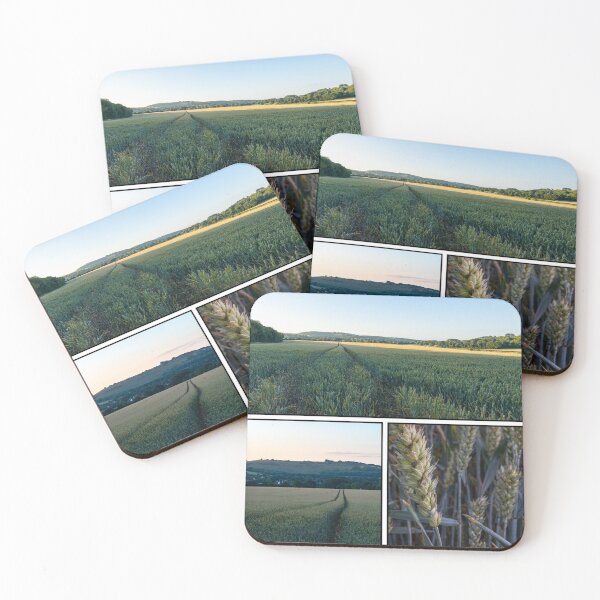 Artikelvorschau, Weizenfeld Triptychon Foto entworfen und verkauft von PJPDesigns.