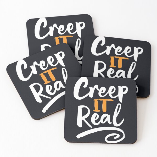 Item preview, Creep It Real Funny Halloween Party Gift For Men And Women designed and sold by Dadjokes Co.