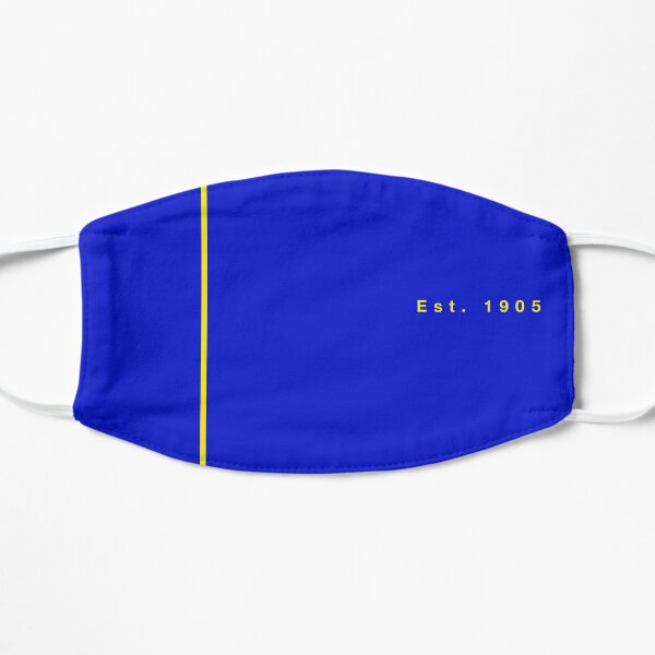 Yellow bar established 1905 - subtle Chelsea - yellow text - away Flat Mask