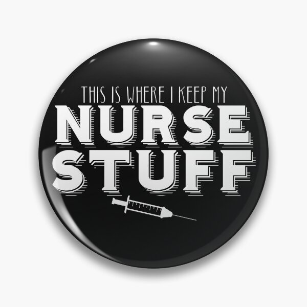 Item preview, This is where I keep my NURSE STUFF (funny nursing tote bag) designed and sold by jazzydevil.