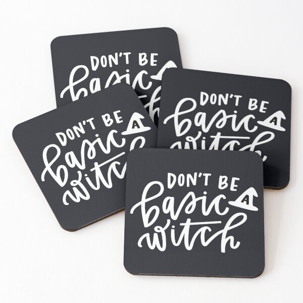 Item preview, Don't Be Basic Witch Funny Halloween Party Gift For Men And Women designed and sold by Dadjokes Co.