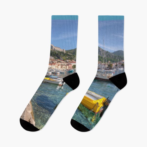 Item preview, Yellow boat of Hvar designed and sold by hawkie.