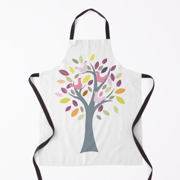 Item preview, Colourful tree with leaves and birds designed and sold by urbanbuzzz.
