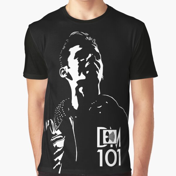 Depeche Mode 101 blanco Camiseta gráfica