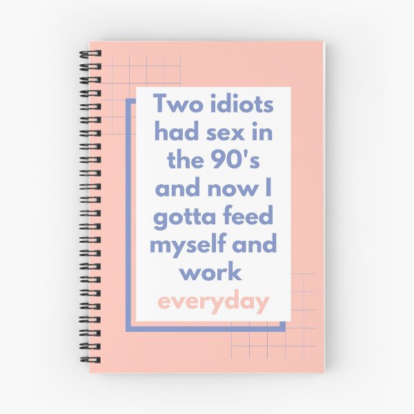 Item preview, Two idiots - ninties babies quotes  designed and sold by MaiaQ1998.