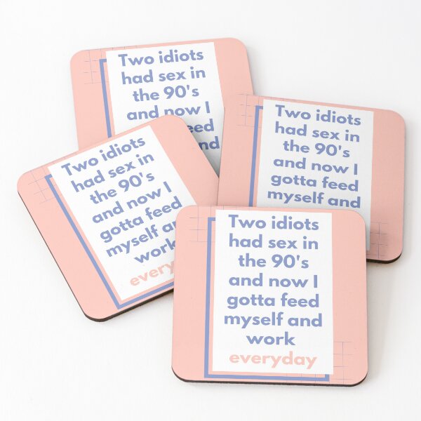 Item preview, Two idiots - ninties babies quotes  designed and sold by MaiaQ1998.
