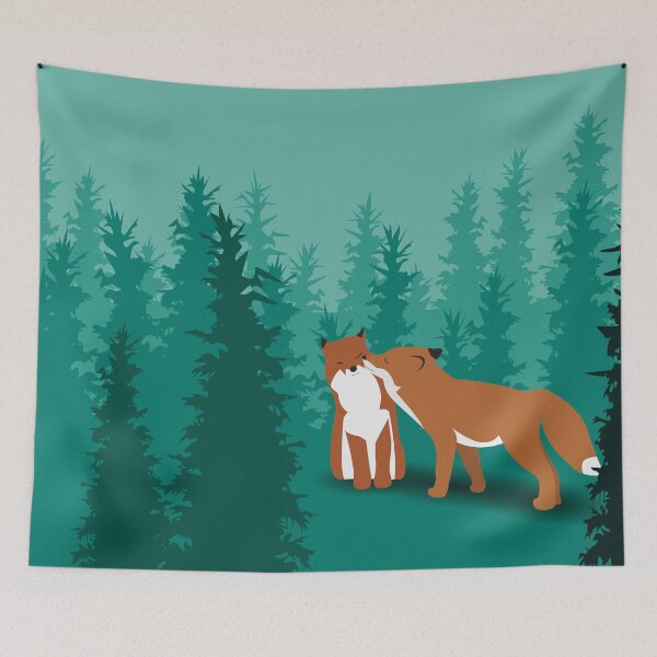 Item preview, Mr. & Mrs. FOX designed and sold by Coloraj.