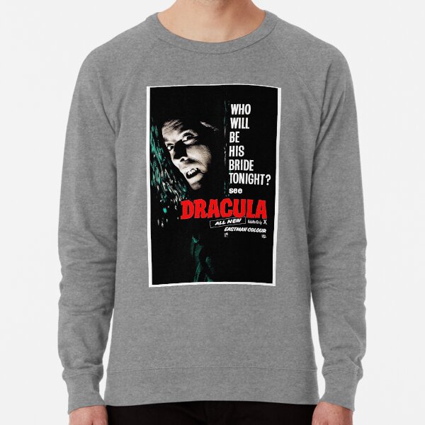 Horror of Dracula (1958) Lightweight Sweatshirt
