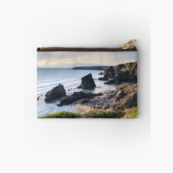 Item preview, Thift and Kidney Vetch above Bedruthan Steps designed and sold by bitm2007.