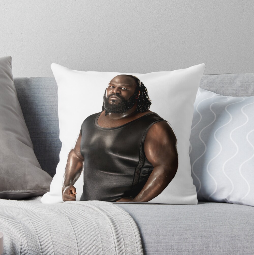 Mark Henry (Intimidation Pose) Throw Pillow for Sale by GarbageShop