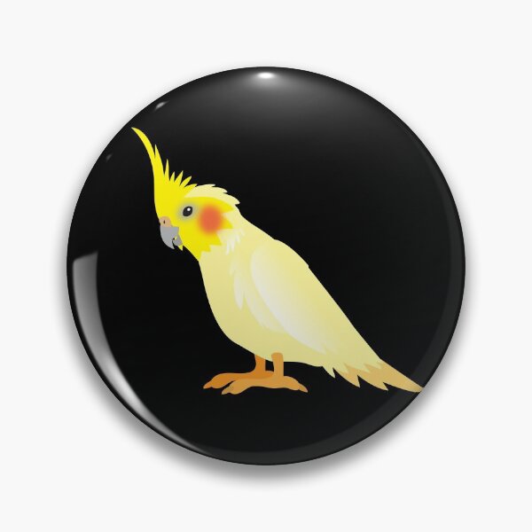 Item preview, yellow cockatiel weiro bird designed and sold by jazzydevil.