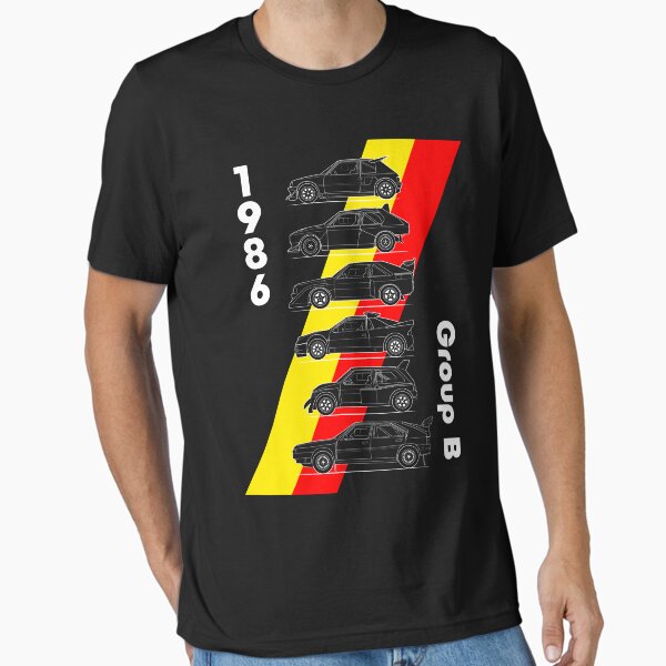 Item preview, Group B rallycars yellow and red designed and sold by purpletwinturbo.