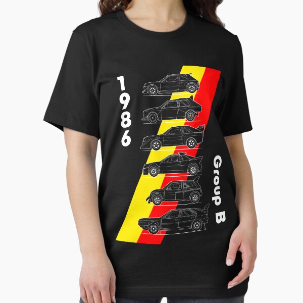 Item preview, Group B rallycars yellow and red designed and sold by purpletwinturbo.