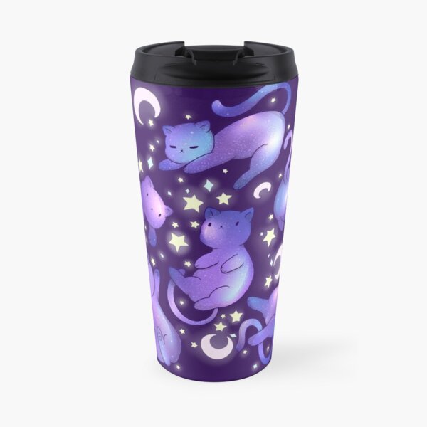 Galaxy Kittens Travel Coffee Mug