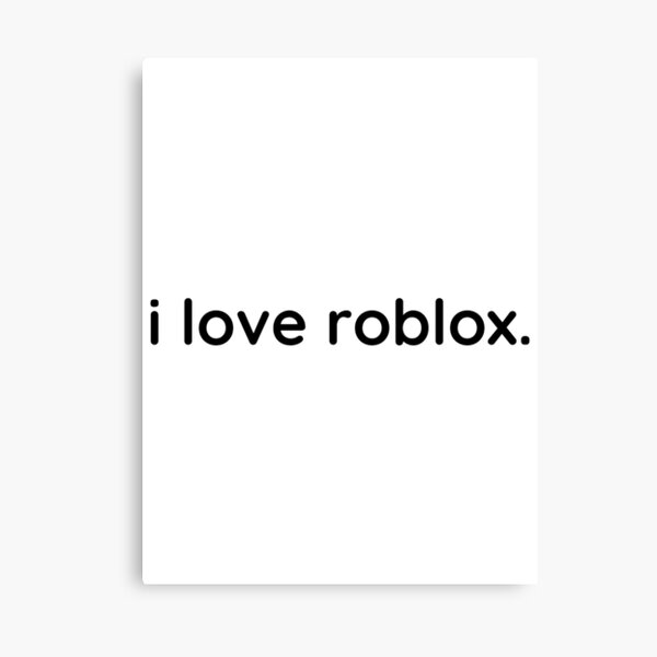 roblox canvas prints redbubble