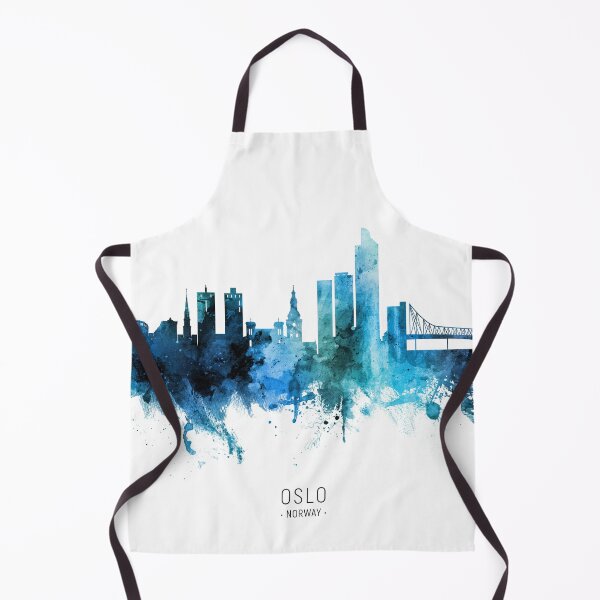Item preview, Oslo Norway Skyline designed and sold by ArtPrints.