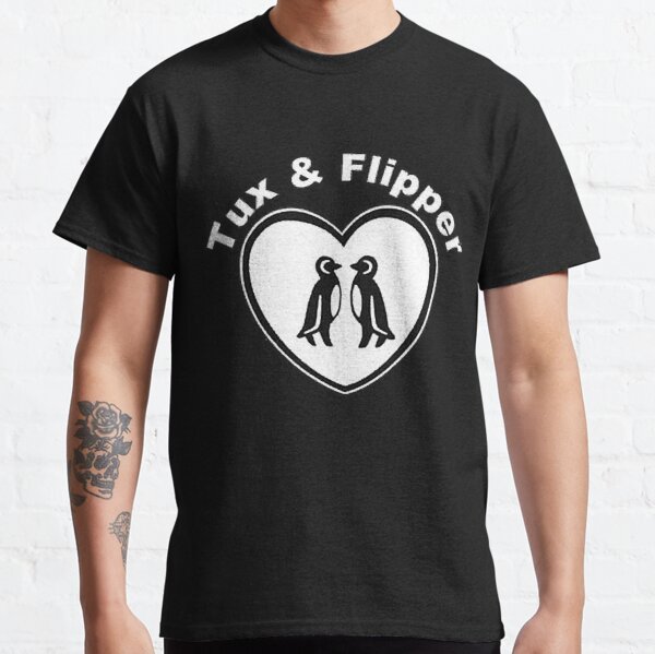 Tux & Flipper Classic T-Shirt